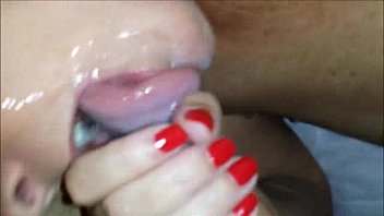 Excited latina fucking shaft in POV close-up after bath